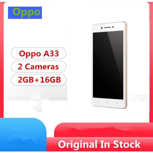 New Oppo A33 4G LTE Smart Phone Snapdragon 410 Android 5.1 5.0" IPS 960x540 2GB RAM 16GB ROM 8.0MP Dual Sim