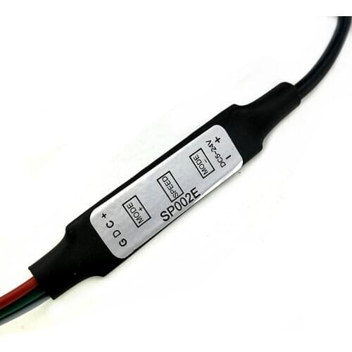 USB 3 Keys Button Controller for LED Light DC5V 3 Pin WS2812 2811 Digital LED Strip Light connector