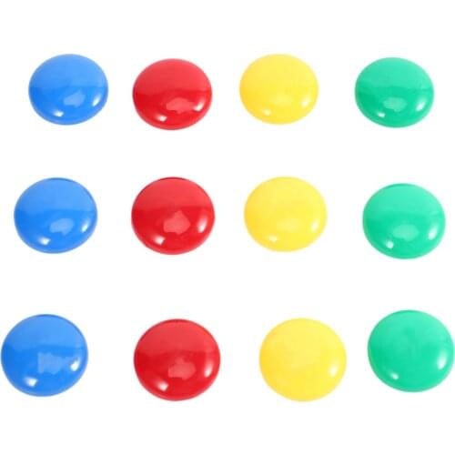 12PCS/Set Notice Board Planning Magnets Fridge Whiteboard Magnetic Button 20Mm