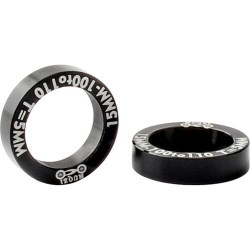 2Pcs/Set 3mm/5mm Aluminum Alloy Bicycle Hubs Spacer Riser Pad Ring Stem Gasket Bike Front Stem Fork Washer