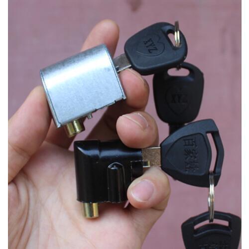 E0037 Motorcycle Front Lock For CG125 GS125 CG150 ZJ125 JH70 CM125 CBT125 CA250 253 Steering Lock Electric Bike Scooter E-bike