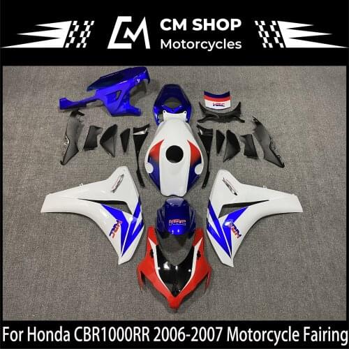 Motorcycle ABS Fairing Kit For Honda CBR1000RR CBR1000 08 09 10 11 2008 2009 2010 2011 Red Blue White Body