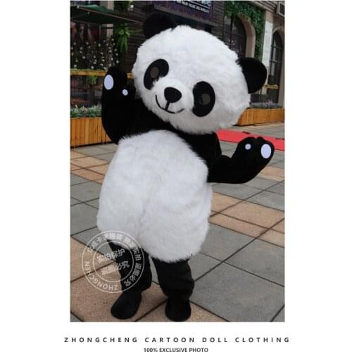 Adult size New version Chinese Giant Panda Mascot costume fancy cosplay costumes for Halloween party event