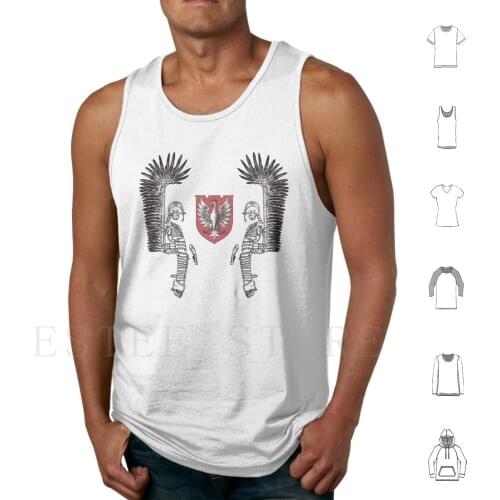 Winged Hussar Armor With Polish Eagle Arm Coats Tank Tops Vest Sleeveless Hussar Winged Hussar Polish Hussar Hussars