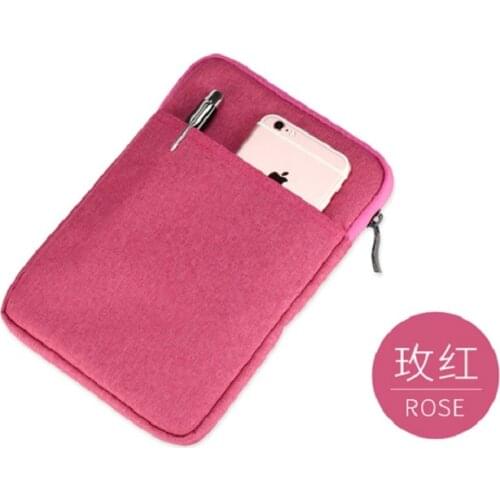 Mini Tablet bag Light Weight Sleeve Pouch Bag 8 inch Zipper Tablet Cover Case For Xiaomi Pad 1 2 3 iPad Mini 1 2 3 4 iPad 2 3 4