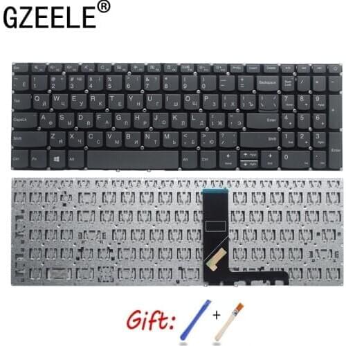 GZEELE Russian laptop Keyboard for Lenovo IdeaPad 320-15 320-15ABR 320-15AST 320-15IAP 320-15IKB RU black