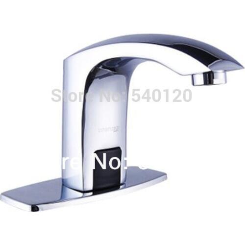 Deck mounted bathroom sensor water saver infrared sensor tap