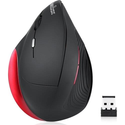 Perixx PERIMICE-718 2.4GHz USB Wireless Left Handed Ergonomic Vertical Mouse Computer Notebook Mouse