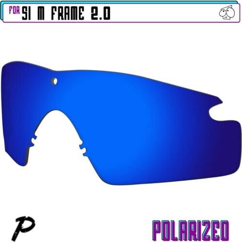 EZReplace Polarized Replacement Lenses for - Oakley Si M Frame 2.0 Sunglasses - Navy P