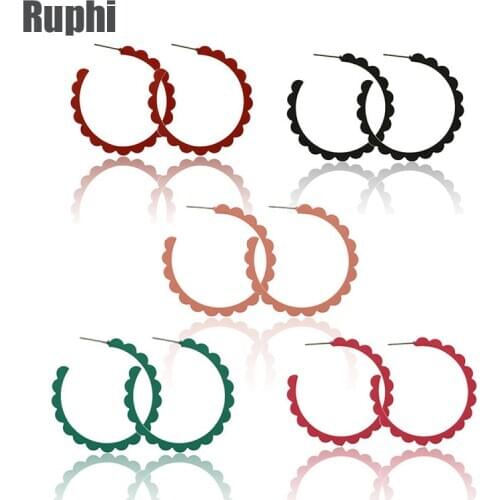 Серьги-кольца Ruphi China At AliExpress