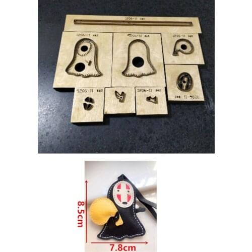 Diy Leather Pendant Knife Mold Making Decor Supplies Template Wooden Suitable For Die-cutting Machines