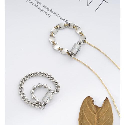 Piercing Stainless Steel Magnet Ear Bone Clip Earrings Fake Nose Ring Female Simple Wild Earrings Pierced Earringsjavascript