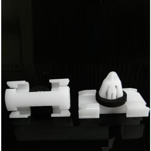 Shhworldsea 100pcs Free Shipping Body Anti-Colision Strip Retainer ForLand Rover DYCOOO122 Trim Panel Retainer Fastener