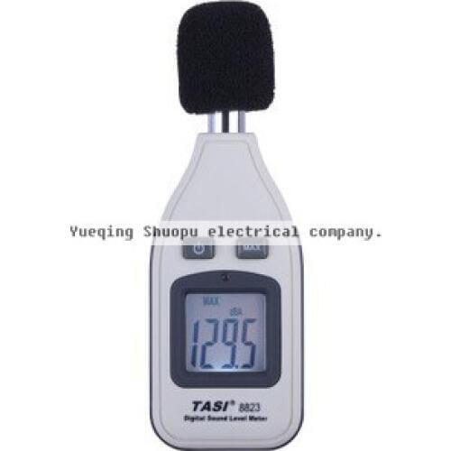 TASI-8823 Digital Sound Level Meter DB tester portable noise Meter 30-130 dBA Condenser microphone Anemometer