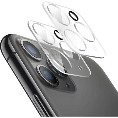 Black Circle Lens Film Camera Tempered Glass Screen Protector for New iPhone 12 mini 5.4 6.1 pro max 6.7 11 XR Xs X 5.8 100pcs
