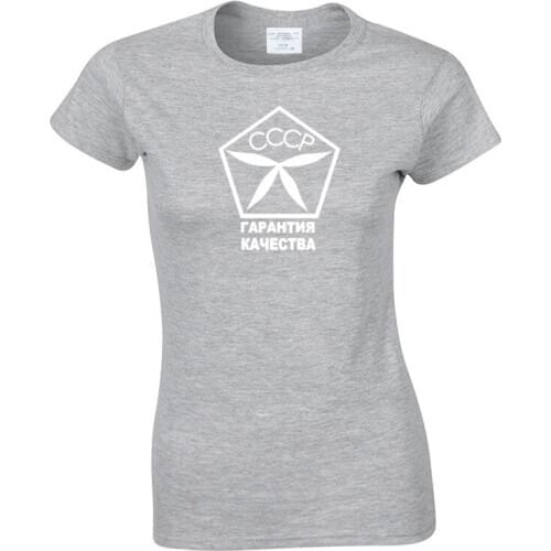 CCCP Print Women tshirt Casual Funny t shirt For Lady Girl Top Tee Hipster Womens clothing