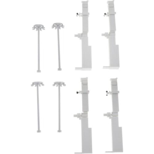 1:400 Airport Passenger Bridge and Light Model Accesorioes for Santable Home Decoration