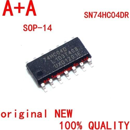 10pcs/lot SN74HC04D 74HC04D 74HC04 SOP-14 In Stock