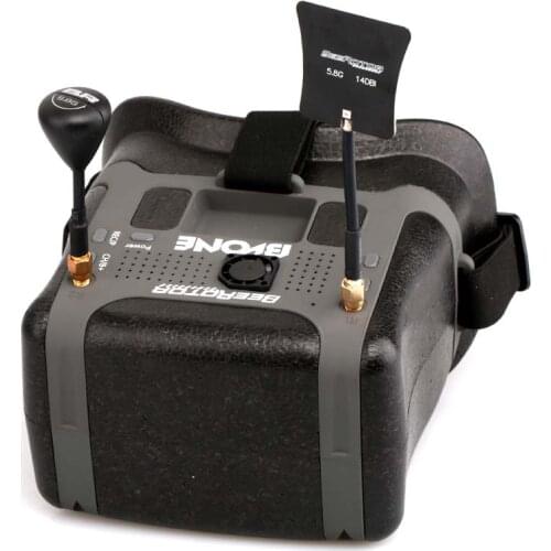 BeeRotor DVR version 5.8G 40CH FPV Diversity Googles Video Glasses 5 inch RaceBand for RC FPV Racing Drone Quadcopter part