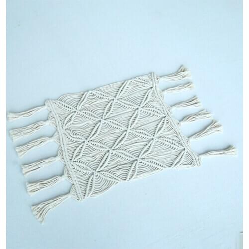 White retro blanket newborn photo shooting props Handmade crochet blanket photography studio baby photo props