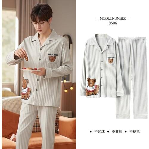 Мужские теплые пижамы HUANHUSHENG China At AliExpress