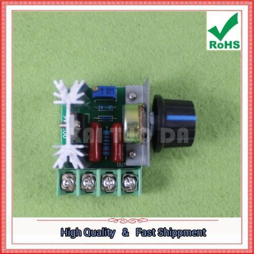 2000W import thyristor high-power electronic regulator 220V,dimming, speed control, temperature regulation module board 0.08kg-X