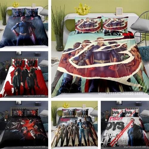 The Boys Season Home Textile Pillow Case 3D Bed Linen Duvet Covers Comforter Bedding Sets Bed Set Home Decor Bedding