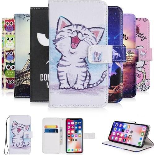 Leather Flip For Blackview BV6300 Pro case cartoon Wallet PU Leather CASE Fashion Lovely Cool Cover Cellphone Bag