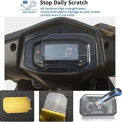 For Suzuki UY125 GSX125 Instrument Cluster Scratch Screen Protection Film Dashboard Screen Protector GSX R150 GIXXER155