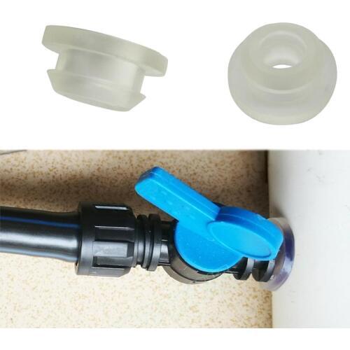 16mm Sealing Gasket Transparent Drip Micro Irrigation Tap Rubber Rings Hose Repair Connectors Connector Rubber Seal Rings 40Pcs