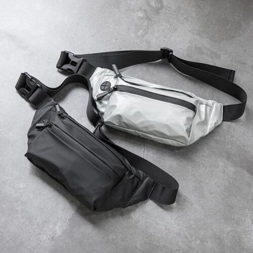 Waterproof Man Waist Bag Fashion Chest Pack Outdoor Sports Crossbody Bag Casual Travel Male Bum Belt Bag Soft Unisex Pillow