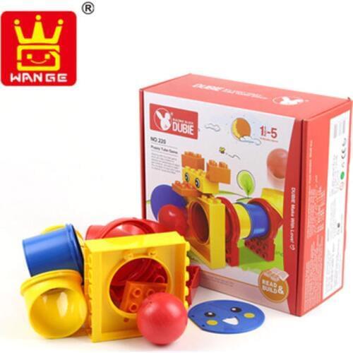 Wange Toys Building Blocks Puppy Tube Game Plastic Assembly Model Learning Educational Toys Baby Toys 15 Pcs/set NO.220