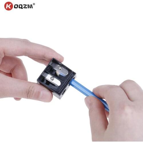 1pcs Double Hole Pencil Sharpener Cute Classical Makeup Pen Sharpener For Girl Gifts Back To School Supplies
