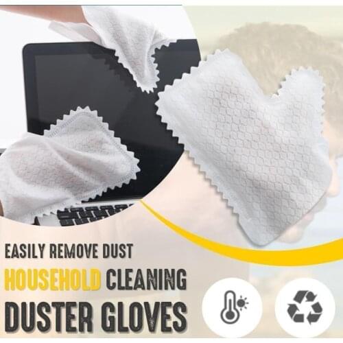 10PCS Super Mitt Microfiber Car Window Washing Home Fish Scale Cleaning Duster Gloves Household Cleaner Tool Dropship