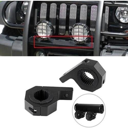 2pcs/set Universal Mount Motorcycle Headlight Bracket Tube Fork Spotlight Holder Clamp For Cafer Racer Chopper Ect