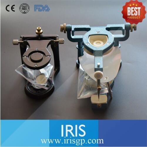 2 Pieces Dental Lab Equipment Small Articulator & Big Silvery Alloy Adjustable Denture Magnetic Anatomic Articulator