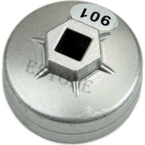 2021 New 1/2 Square Drive 65mm 14 Flutes End Cap Oil Filter Wrench Auto Tool For Toyota