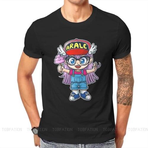 Arale Graphic TShirt Dr Slump Norimaki Arare Cartoons Anime Creative Tops Leisure T Shirt Men Short Sleeve Gift Clothes