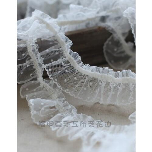 1 Meter 5cm wide Elastic Lace Ribbon for Underwear Apparel DIY Stretch Lace Trims Handmade Sew Patchwork Accessories