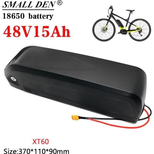 Electric eBike 48V15A Battery Hailong18650 battery pack 13S5P built-in BMS 1000W with USB bicycle lithium battery