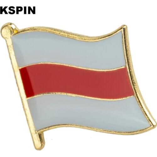 Belarus Flag Lapel Pin Badges For Clothes In Patches Rozety Papierowe Icon Backpack KS-0031
