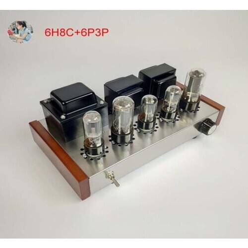 2021 Nobsound Family 2.0 Tube Amplifiers DIY Kit 5U4C + 6H8C + 6P3P Stainless Steel Housing Power Output 2 * 8W AC110V/220V