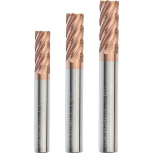 HRC55 16X100-6F Square Carbide End mill