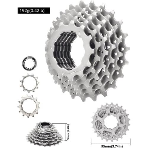 SWTXO 11-34T Bicycle Flywheel 8Speed Durable Accessories for Road Mountain Bike Cycling WHStore