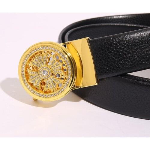 Asian Trend Transfer Mens Belts, Automatic Buckle Belts, Young People, Business Casual Personality, Creative Belts Are On Sale