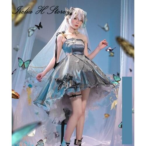 Pre-sale Irelia H Store Vsinger Cosplay V Cosplay Butterfly Dress Cosplay Costume Dress Female