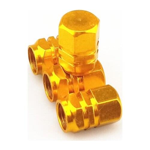 Car Tire Valve Stem caps 4pcs Bolt-in Aluminum Theftproof valve for Ford Focus Fusion Escort Kuga Ecosport Fiesta Falcon EDGE/Ex