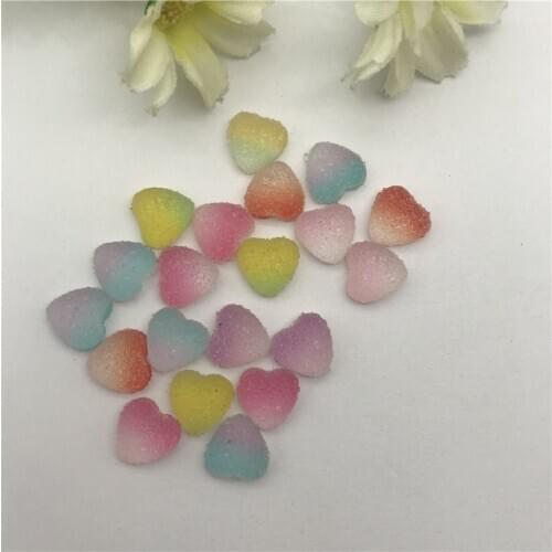 Color heart Mix for Resin DIY Supplies Nails Art Polymer Clear Clay accessories DIY Sequins scrapbook shakes Craft