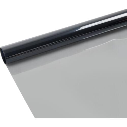 SUNICE window tint 65%VLT Light Grey Self-Adhesive auto glass protective film heat insulation decorative covering films 1.52*5m