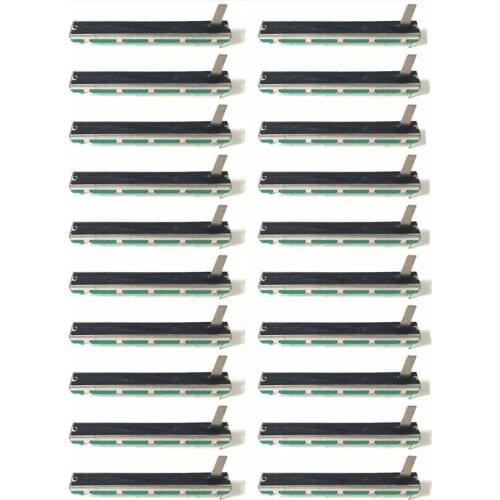 20 Pcs 75 MM Double B10K Original B10KX2 Behringer Pot Mixer Fader